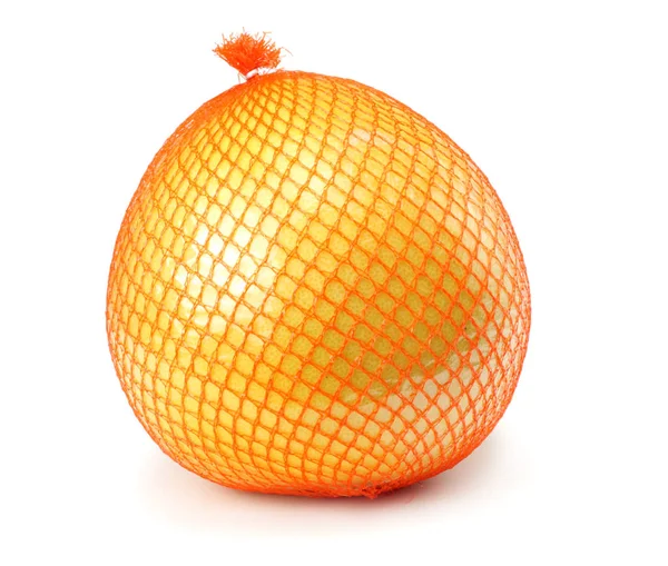 Pomelo Frucht Isoliert Auf Weißem Hintergrund — Stockfoto