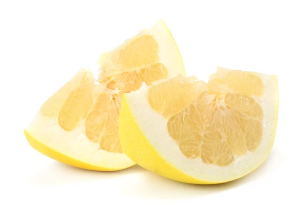 Pomelo Fruit Isolated White Background — Stock Photo, Image