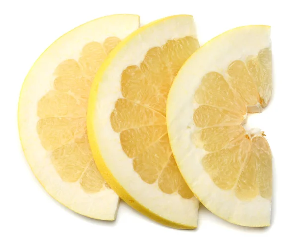 Pomelo Fruit Isolated White Background — Stock Photo, Image