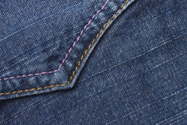 Fondo Vaqueros Azules Textura Jeans Cerca —  Fotos de Stock