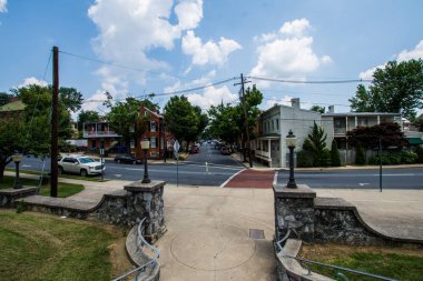 Tarihi Frederick, Maryland Carrol Creek çevresinde turistik gezi