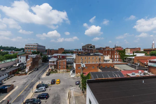 Historisch Gebouw Het Centrum Van Frederick Maryland Corroll Creek Promenade — Stockfoto