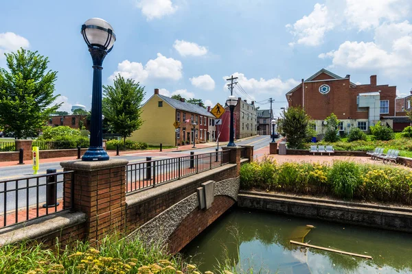 Tarihi Frederick, Maryland Carrol Creek çevresinde turistik gezi