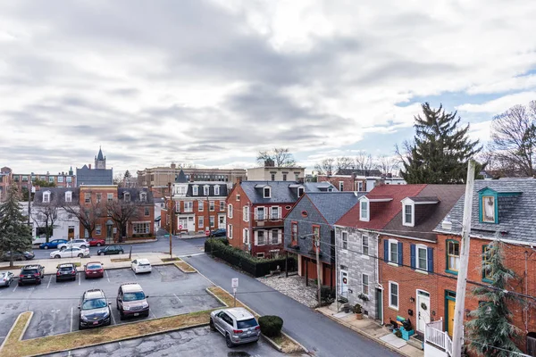 Overlooking Downtown Lancaster Pennsylvania — Foto de Stock