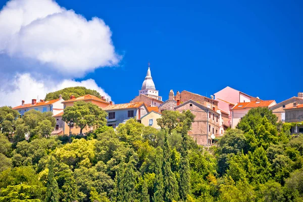 Town Omisalj Green Krk Island Hill View Kvarner Region Croatia — Stock Photo, Image