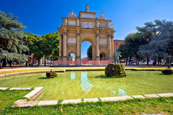 Piazza Della Liberta Square Triumphal Arch Lorraine Florence Toscana Região — Fotografia de Stock