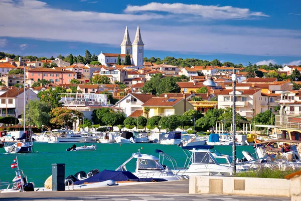 Città Medolino Vista Sul Lungomare Regione Istria Della Croazia — Foto Stock