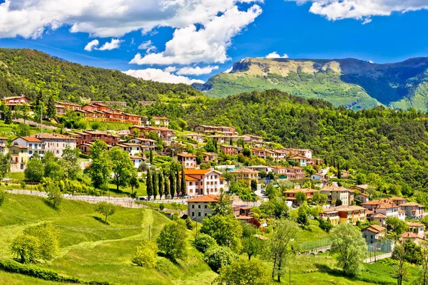 Dağ Vesio Köy Görünümü Lombardyregion Talya — Stok fotoğraf