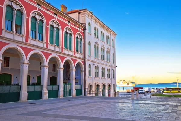 Prokurative Plein Stad Split Dalmatië — Stockfoto