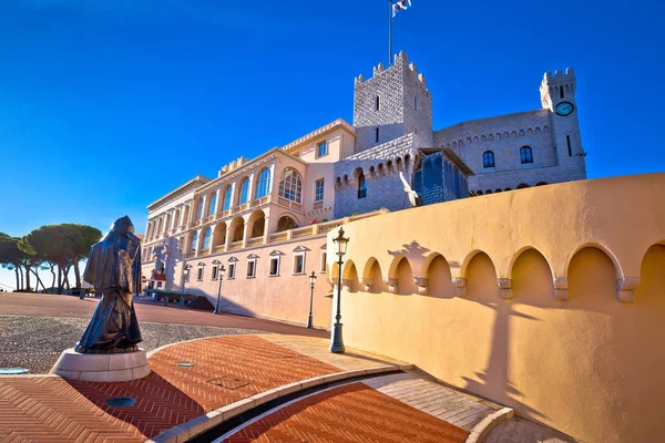 Monaco Place Palais Fyrkantig Visa Furstendömet Monaco — Stockfoto