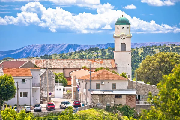 Historyczne Miasto Bribir Vinodol Widok Dolinę Kwarner Region Chorwacji — Zdjęcie stockowe