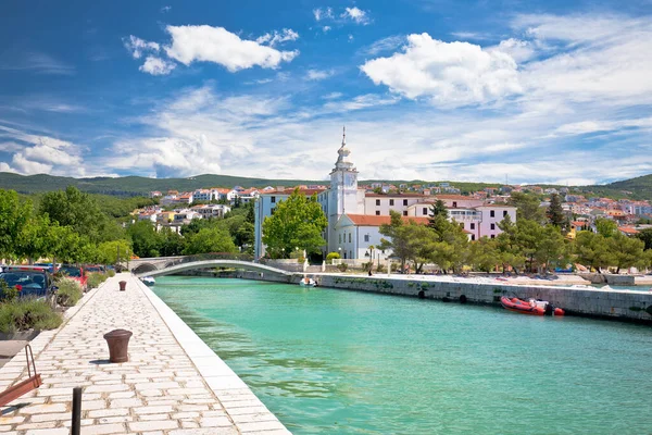 Det Crikvenica Kyrkan Antagandet Den Välsignade Jungfru Maria Och Crikvenica — Stockfoto