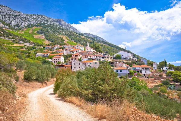 Village Sveta Nedjelja Hvar Island Landscape View Dalmatia Archipelago Croatia — Stock Photo, Image