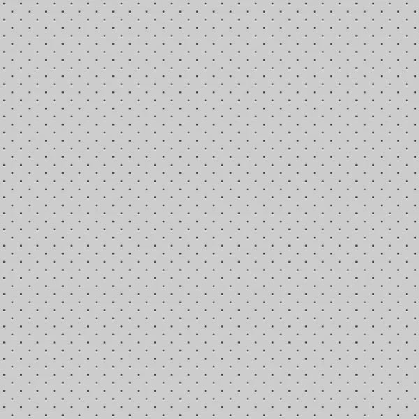 Grey Seamless Perforated Pattern Background Vinyl Textured Surface Holes Simple — Stock Vector