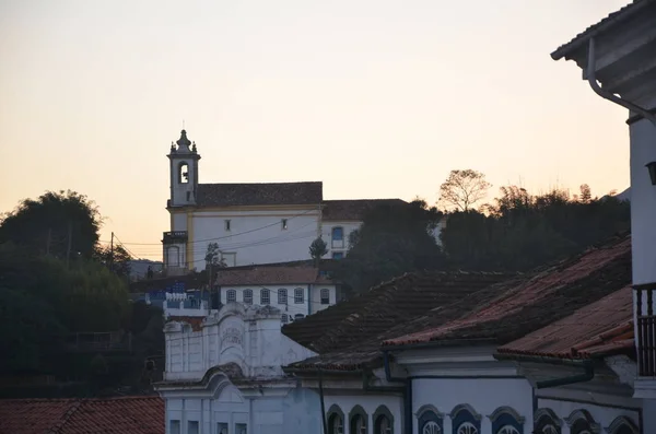 Capela Cidade Histórica Ouro Preto Brasil — Fotografia de Stock