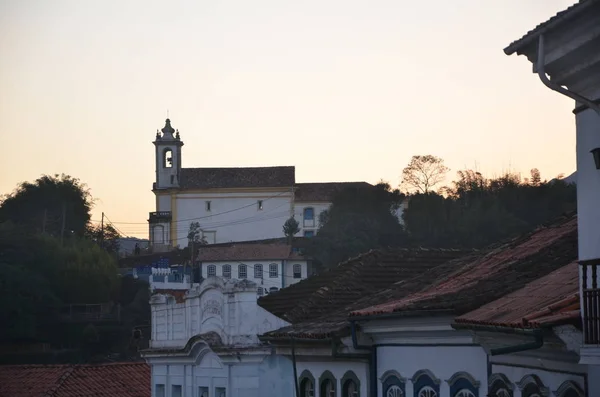 Capilla Ciudad Histórica Ouro Preto Brasil —  Fotos de Stock