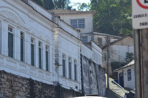 Capilla Ciudad Histórica Ouro Preto Brasil — Foto de Stock