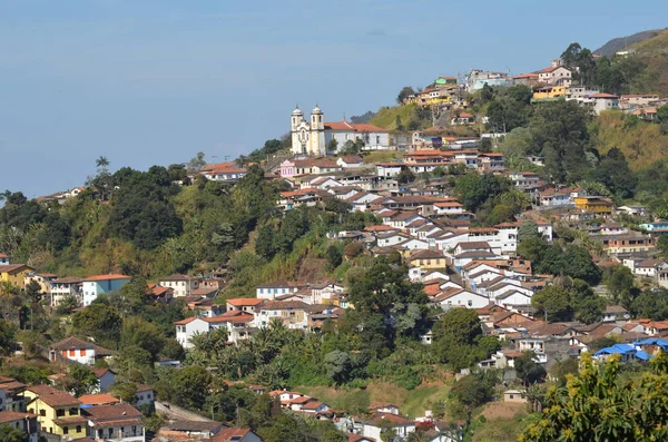 Capilla Ciudad Histórica Ouro Preto Brasil —  Fotos de Stock