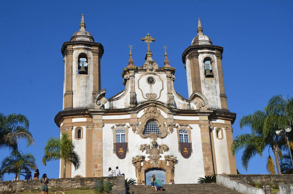 Chapel of the Historical City of Ouro Preto - MG Brazil