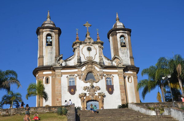 Chapel of the Historical City of Ouro Preto - MG Brazil