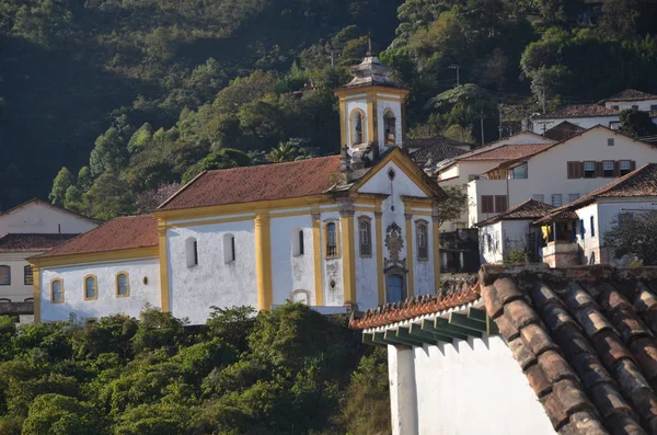Capilla Ciudad Histórica Ouro Preto Brasil —  Fotos de Stock