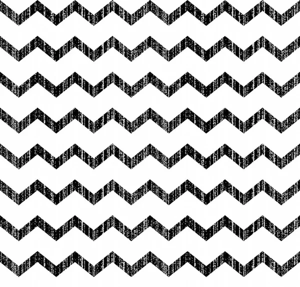 Seamless chevron pattern with grunge texture — Stock Vector