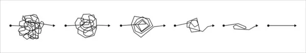 Ensemble Symboles Griffés Désordonnés Ligne Symboles Avec Élément Rond Griffonné — Image vectorielle