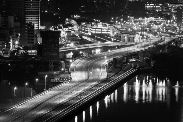 2020 Singapur Woodlands Geçidi Tamamen Trafikten Arınmış — Stok fotoğraf