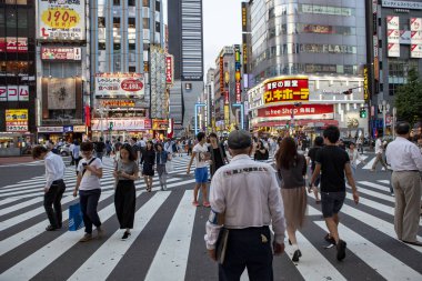 Shinjuku Tokyo Japonya 11 Eylül: shinjuku önemli dönüm noktası ve kalp Tokyo alışveriş alanında