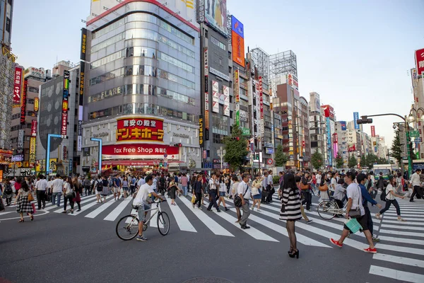 Shinjuku Tokyo Japan September Shinjuku Viktigt Landmärke Och Shoppingområdet Hjärtat — Stockfoto