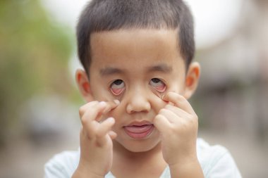 headshot çocuk yapma yakın hayalet korkunç yüzü 