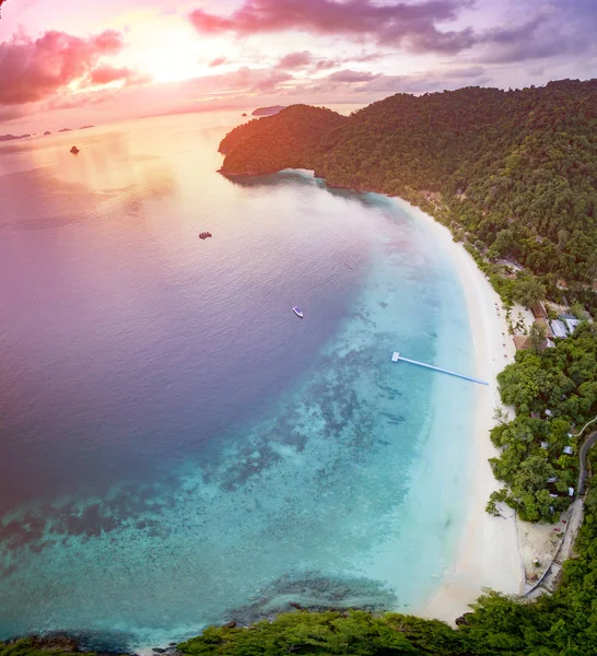 Nyang Phee Island Een Van Meest Populaire Reizen Bestemming Andaman — Stockfoto