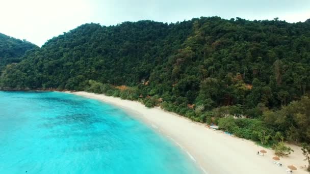Nyaung Phee Island Andaman Bordo Del Mare Del Mio Madagascar — Video Stock