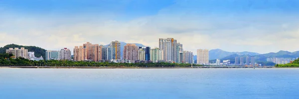 Panoramaszene Der Skyline Von Zhuhai — Stockfoto