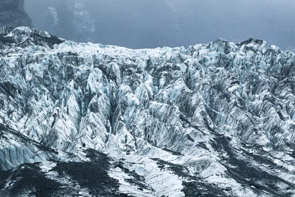 Gelo congelado na geleira franz josef Nova Zelândia — Fotografia de Stock