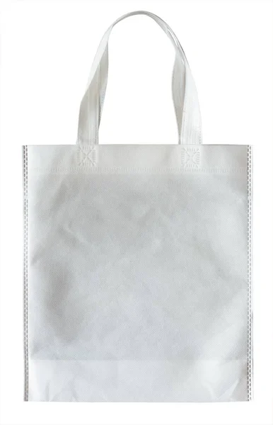 Mockup Carta Shopping Bag Sfondo Bianco — Foto Stock