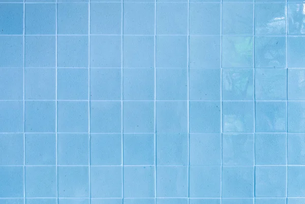 Close Background Texture Stretch Marks Cracked Blue Glazed Tile — Stock Photo, Image