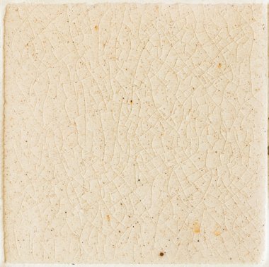 Beyaz krem kaplı fayans üzerindeki çatlakların arka plan ve dokusunu kapat