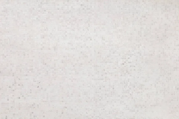 Hintergrund Und Textur Weiße Marmorfliesen Ein Mosaik — Stockfoto
