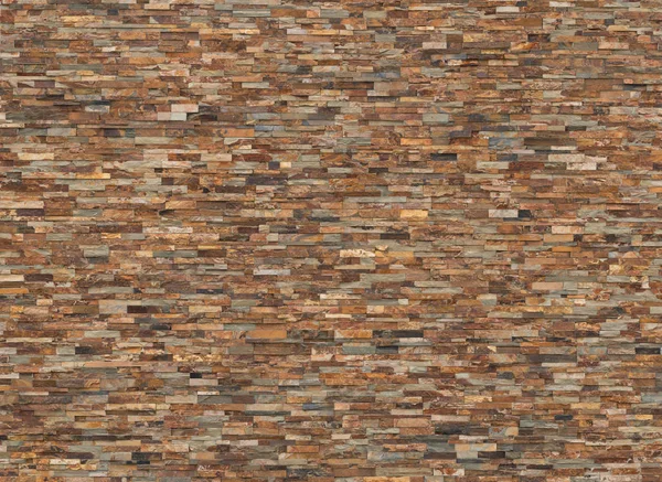Textur der alten echten Schiefersteinmauer — Stockfoto