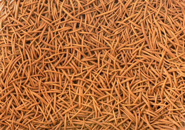Decorative background of brown handicraft weave texture wicker s — Stock Photo, Image