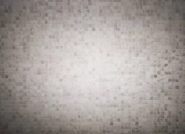 Белый мрамор плитки мозаики — стоковое фото