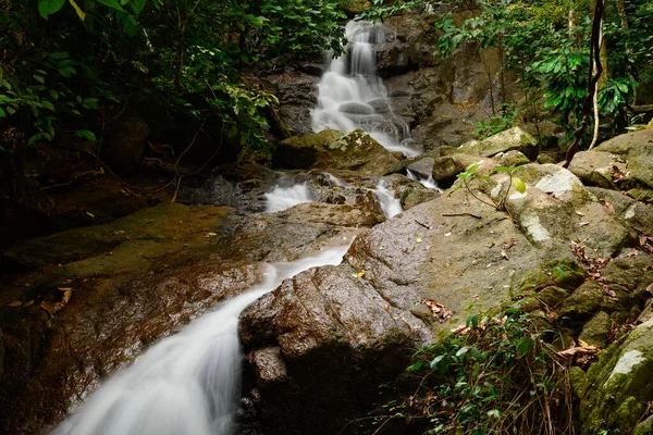 Beautiful Nature Kathu Waterfall Phuket Province Thailand — Stock Photo, Image