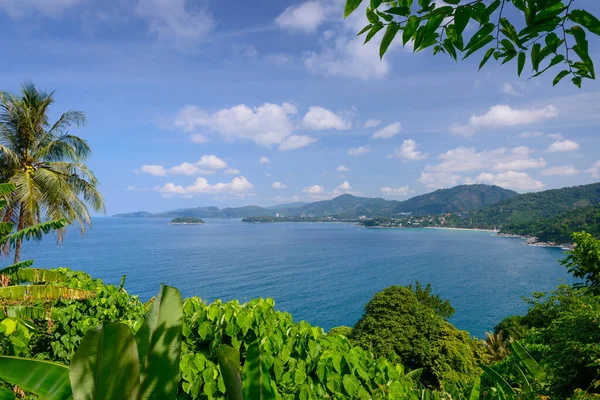 Landskap Från Phuket View Point Karon Beach Kata Beach Patong — Stockfoto