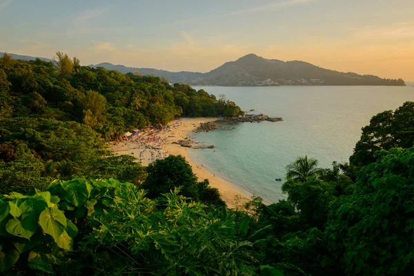 Landskap Från Phuket View Point Leam Sing Beach Ligger Phuket — Stockfoto