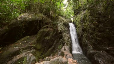 Tayland 'ın Phuket bölgesindeki Bangpae şelalesinin güzel doğası.