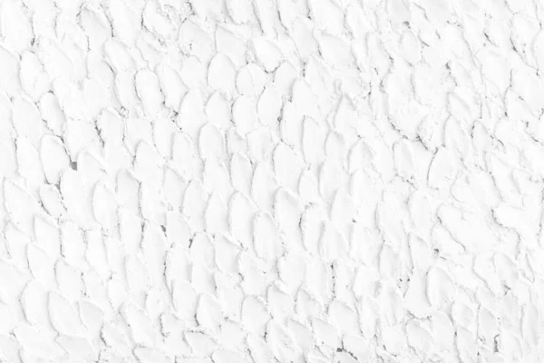 Hintergrund Und Textur Der Abstrakten Weißen Dekorativen Zementwand Geschwungener Form — Stockfoto