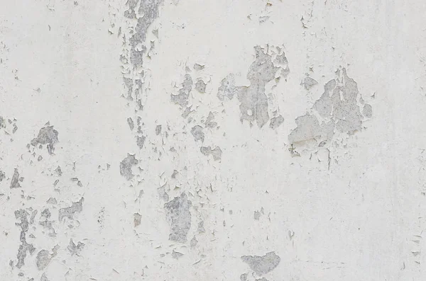 Close White White Background Texture Peeling Paint Plaster Wall Because — Stock Photo, Image