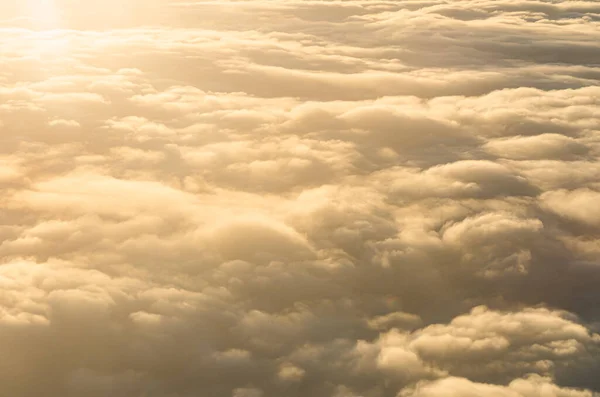 Hintergrund Und Struktur Einer Wolke Himmel Der Morgensonne — Stockfoto