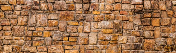 Close Background Texture Real Stone Wall Vintage Style Decorative Old — Stock Photo, Image